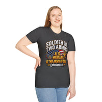 Load image into Gallery viewer, Soldier of Two Armies U.S. Military Christian T-Shirt