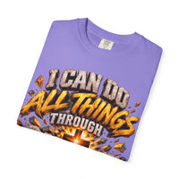 Load image into Gallery viewer, I Can Do All Things Through Christ Philippians 4:13 Christian T-Shirt