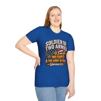 Load image into Gallery viewer, Soldier of Two Armies U.S. Military Christian T-Shirt