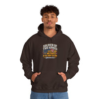 Load image into Gallery viewer, Soldier of Two Armies Christian Military Hoodie