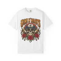 Load image into Gallery viewer, Guns N' Roasts Skull &amp; Roses Graphic T-Shirt