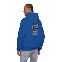 Load image into Gallery viewer, God, Guns &amp; Country American Flag Hoodie