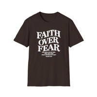 Load image into Gallery viewer, Faith Over Fear Inspirational T-Shirt