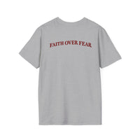 Load image into Gallery viewer, Faith Over Fear Christian Inspirational T-Shirt