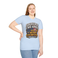 Load image into Gallery viewer, Soldier of Two Armies U.S. Military Christian T-Shirt