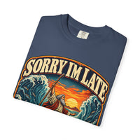 Load image into Gallery viewer, Sorry I’m Late I Was Parting the Red Sea Graphic T-Shirt