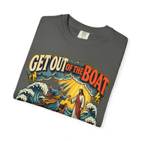 Load image into Gallery viewer, Get Out of the Boat Christian Walking on Water T-Shirt
