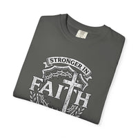 Load image into Gallery viewer, Stronger in Faith Together Inspirational Christian T-Shirt