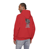 Load image into Gallery viewer, God, Guns &amp; Country American Flag Hoodie