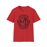 Load image into Gallery viewer, Stronger in Faith Together Christian Faith T-Shirt
