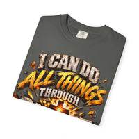 Load image into Gallery viewer, I Can Do All Things Through Christ Philippians 4:13 Christian T-Shirt