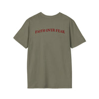 Load image into Gallery viewer, Faith Over Fear Christian Inspirational T-Shirt