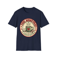Load image into Gallery viewer, Cool Moms Pray Christian T-Shirt | Coffee &amp; Bible Retro Badge Tee for Moms