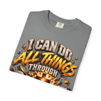 Load image into Gallery viewer, I Can Do All Things Through Christ Philippians 4:13 Christian T-Shirt