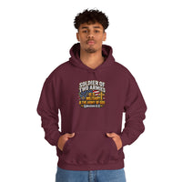 Load image into Gallery viewer, Soldier of Two Armies Christian Military Hoodie