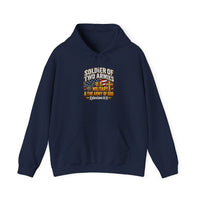 Load image into Gallery viewer, Soldier of Two Armies Christian Military Hoodie