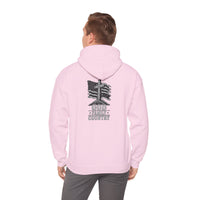 Load image into Gallery viewer, God, Guns &amp; Country American Flag Hoodie