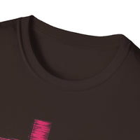 Load image into Gallery viewer, I Can Do All Things Through Christ Pink Ribbon T-Shirt | Philippians 4:13 Breast Cancer Awareness Christian Tee