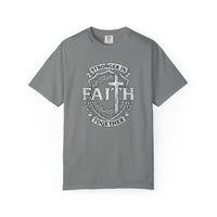 Load image into Gallery viewer, Stronger in Faith Together Inspirational Christian T-Shirt