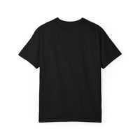 Load image into Gallery viewer, Paris Cafe Autumn T-Shirt — Eiffel Tower, Croissant &amp; Coffee Illustration