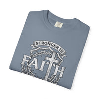 Load image into Gallery viewer, Stronger in Faith Together Inspirational Christian T-Shirt
