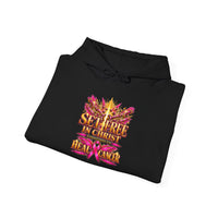 Load image into Gallery viewer, SET FREE Glitter Star Graphic Hoodie