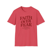Load image into Gallery viewer, Faith Over Fear Christian Inspirational T-Shirt