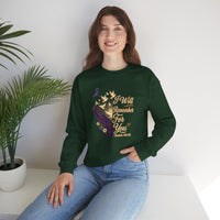 Load image into Gallery viewer, I Will Remember For You Alzheimer's Christian Sweatshirt | Isaiah 49:15 Purple Ribbon Dove Tee