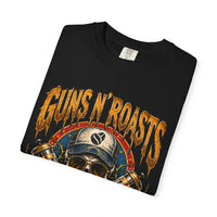 Load image into Gallery viewer, Guns N' Roasts Skull &amp; Roses Graphic T-Shirt