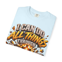 Load image into Gallery viewer, I Can Do All Things Through Christ Philippians 4:13 Christian T-Shirt