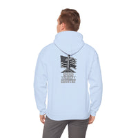 Load image into Gallery viewer, God, Guns &amp; Country American Flag Hoodie