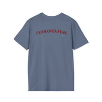 Load image into Gallery viewer, Faith Over Fear Christian Inspirational T-Shirt