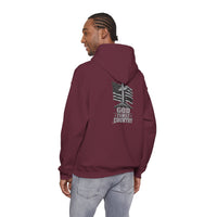 Load image into Gallery viewer, God, Guns &amp; Country American Flag Hoodie
