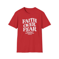 Load image into Gallery viewer, Faith Over Fear Inspirational T-Shirt