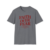 Load image into Gallery viewer, Faith Over Fear Christian Inspirational T-Shirt