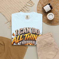 Load image into Gallery viewer, I Can Do All Things Through Christ Philippians 4:13 Christian T-Shirt