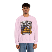 Load image into Gallery viewer, Soldier of Two Armies U.S. Military &amp; Army of God Sweatshirt