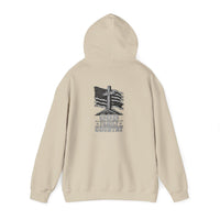 Load image into Gallery viewer, God, Guns &amp; Country American Flag Hoodie