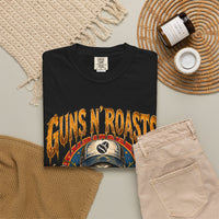 Load image into Gallery viewer, Guns N' Roasts Skull &amp; Roses Graphic T-Shirt