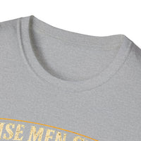 Load image into Gallery viewer, Wise Men Still Travel by Truck T-Shirt – Ram Ford Chevy Christmas Design