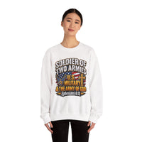 Load image into Gallery viewer, Soldier of Two Armies U.S. Military &amp; Army of God Sweatshirt