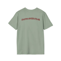 Load image into Gallery viewer, Faith Over Fear Christian Inspirational T-Shirt