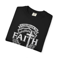 Load image into Gallery viewer, Stronger in Faith Together Inspirational Christian T-Shirt