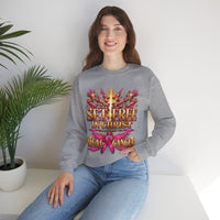 Load image into Gallery viewer, Set Free in Christ Breast Cancer Awareness Crewneck Sweatshirt
