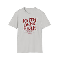 Load image into Gallery viewer, Faith Over Fear Christian Inspirational T-Shirt