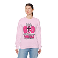 Load image into Gallery viewer, With God All Things Are Possible Faith Crewneck Sweatshirt
