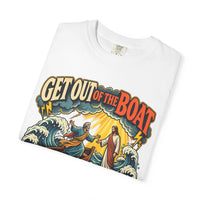 Load image into Gallery viewer, Get Out of the Boat Christian Walking on Water T-Shirt