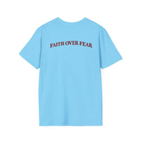Load image into Gallery viewer, Faith Over Fear Christian Inspirational T-Shirt
