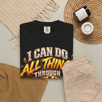 Load image into Gallery viewer, I Can Do All Things Through Christ Philippians 4:13 Christian T-Shirt