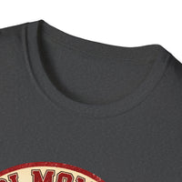 Load image into Gallery viewer, Cool Moms Pray Christian T-Shirt | Coffee &amp; Bible Retro Badge Tee for Moms